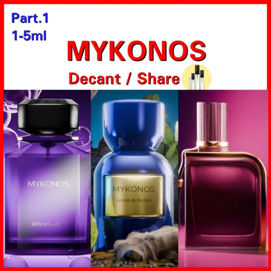 Jual (SHARE / DECANT) MYKONOS Parfum Inception Penthouse Crimson ...