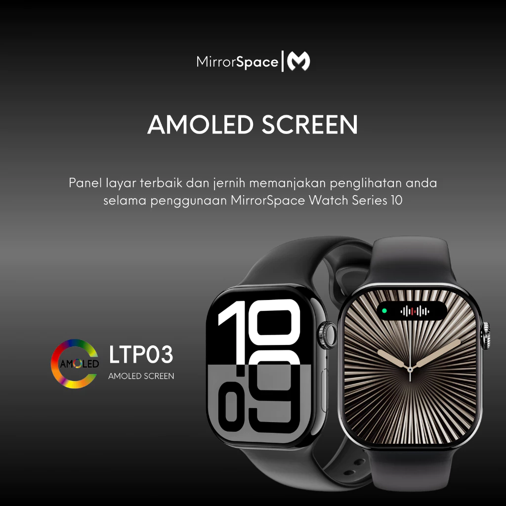 Smart Watch By MirrorSpace! Watch 10 with Dynamic Island
