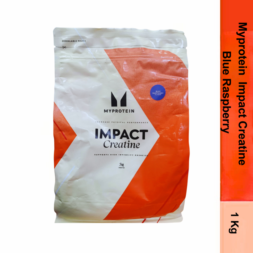 Jual MyProtein Impact Creatine Monohydrate Powder Blue Raspberry 1Kg ...