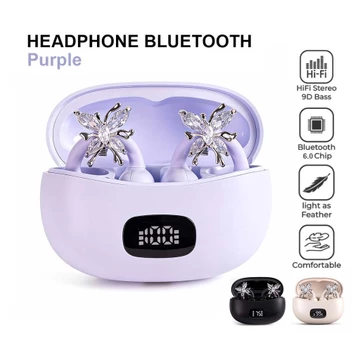 Mochoe D151 Headset Bluetooth TWS Wireless Earphones Bluetooth 5.4 In Ear HIFI Mini Waterproof
