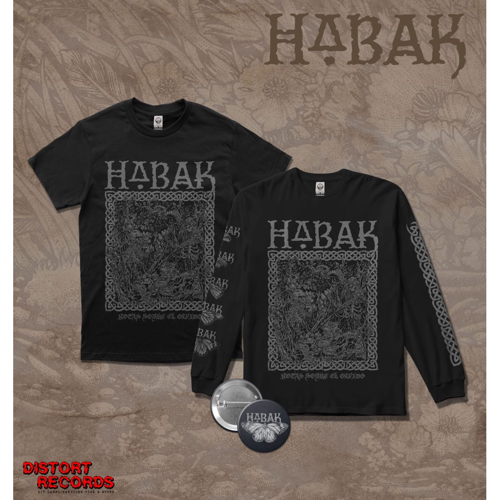 Jual PRE ORDER HABAK - NOTAS SOBRE EL OLVIDO | Official Merchandise ...