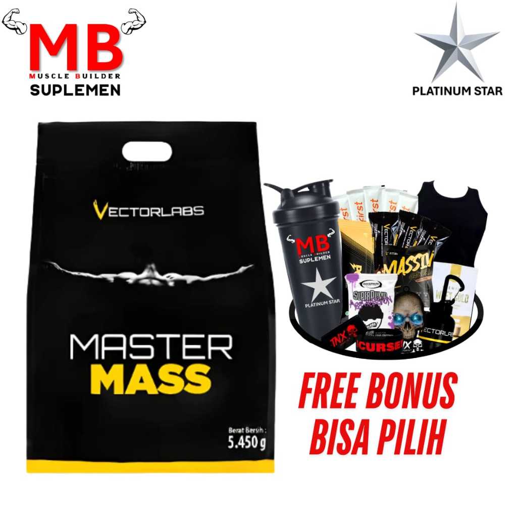 Jual Master Mass Vectorlabs 12 lbs Gainer Vectorlab Vector Labs lb BPOM ...