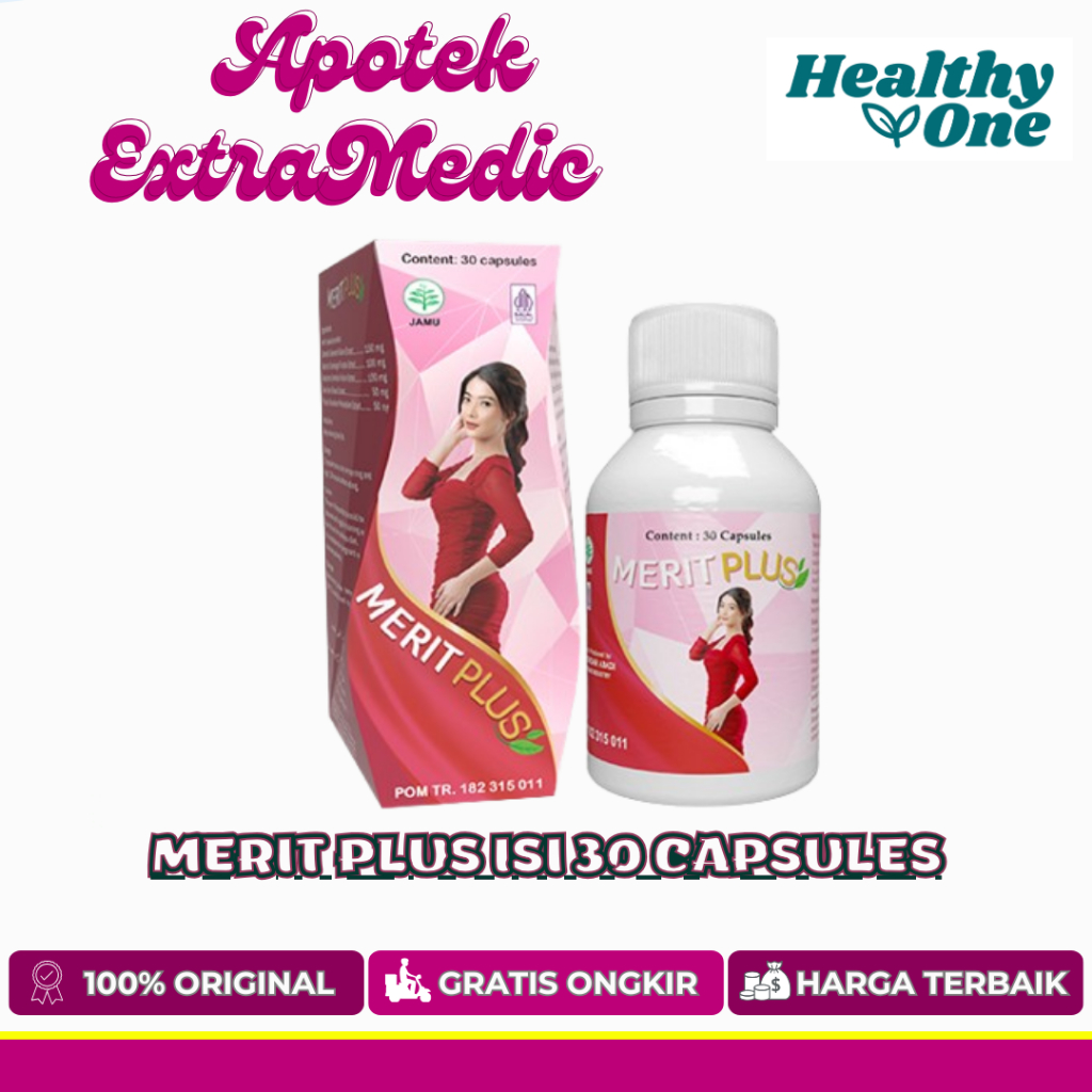 Jual MERIT PLUS ISI 30 CAPSULES | Shopee Indonesia