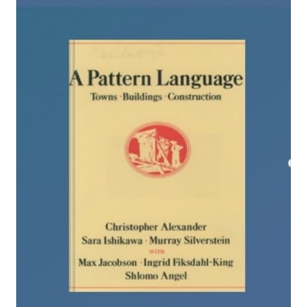 Jual buku A Pattern Language by Christopher Alexander | Shopee Indonesia