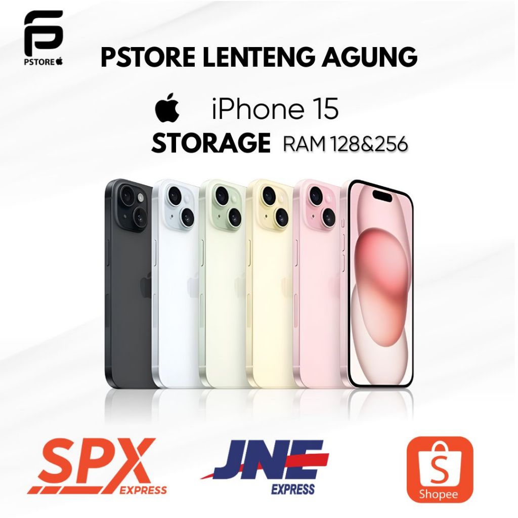 Jual iP/IPHONE 15 LIKE NEW 128GB/256GB Fullset 100% Original/Garansi ...
