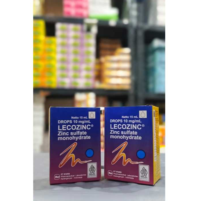 Jual LECOZINC DROPS 10MG SIRUP 15ML | Shopee Indonesia