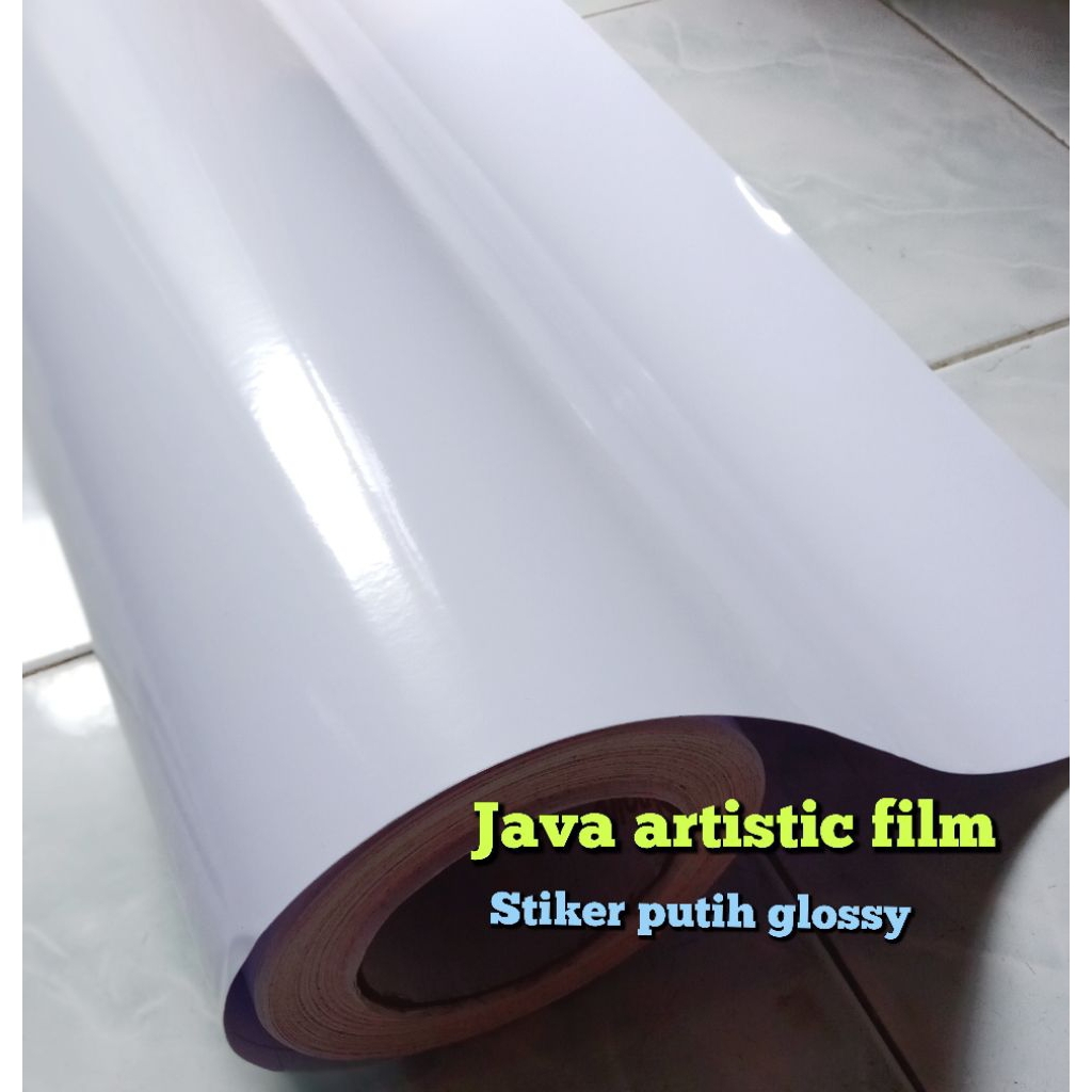 Jual Stiker Putih Susu Lebar 152cm / Sticker Kaca Whiteboard / Stiker ...