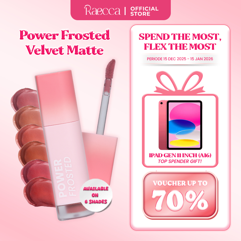 Jual [SPESIAL PROMO] Raecca Power Frosted Velvet Matte – Lip Velvet ...