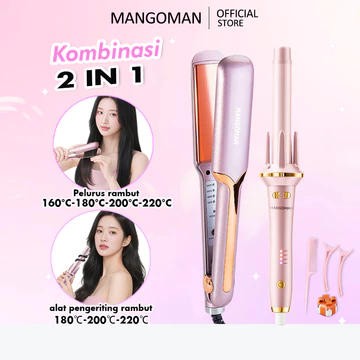 MANGO MAN Hair Curly Styler Auto Curler 28mm Catokan Curly Otomatis Ceramics Curly Catokan