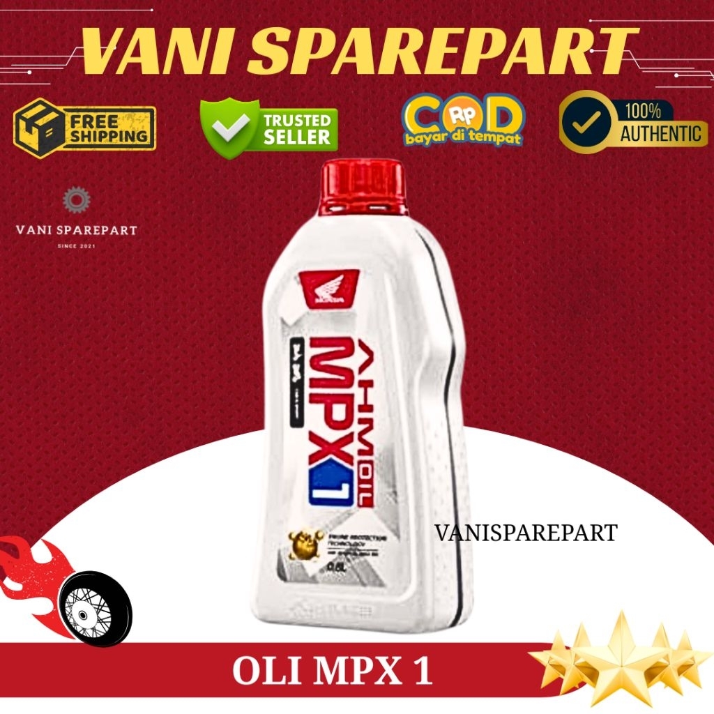 Jual OLI MPX 1 0.8 LITER 1 LITER 1.2 LITER ORIGINAL HONDA | Shopee ...