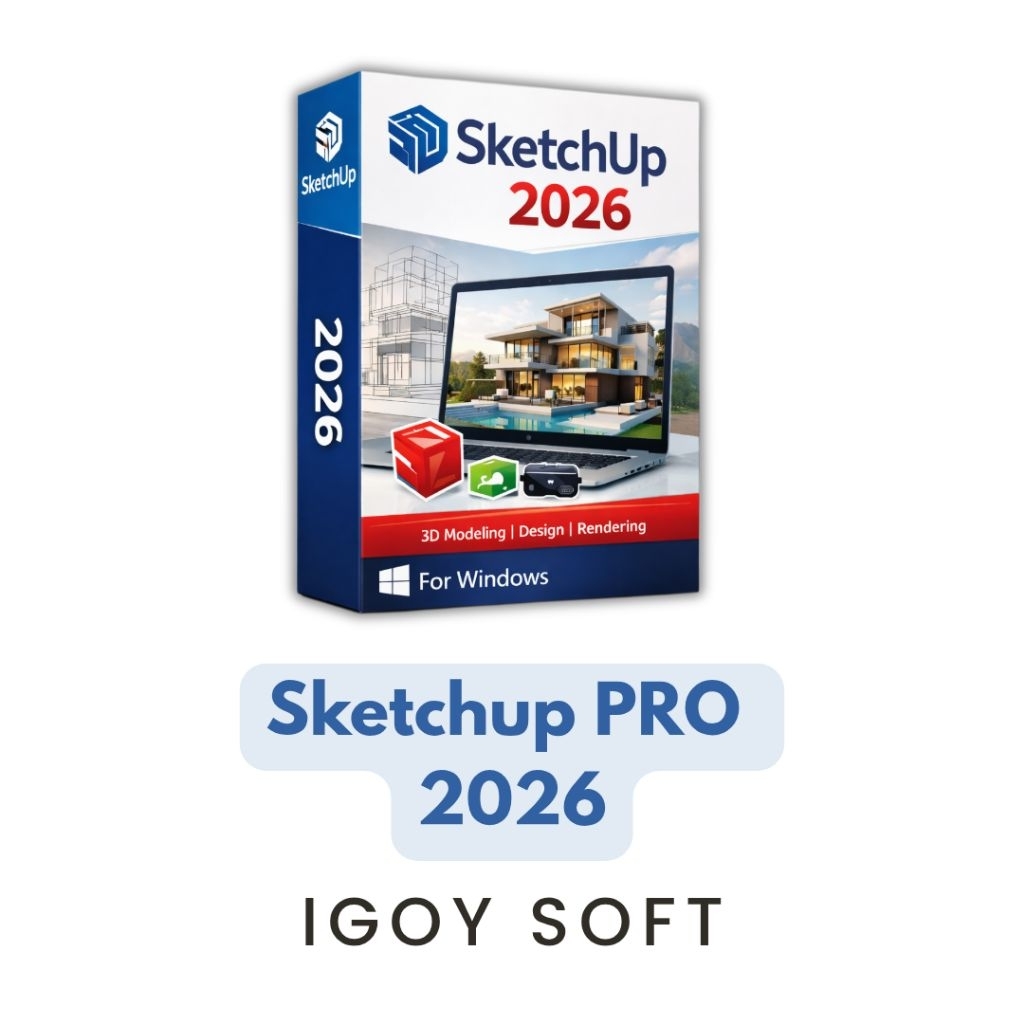 Jual SketchUp PRO 2026 Full Version | Shopee Indonesia