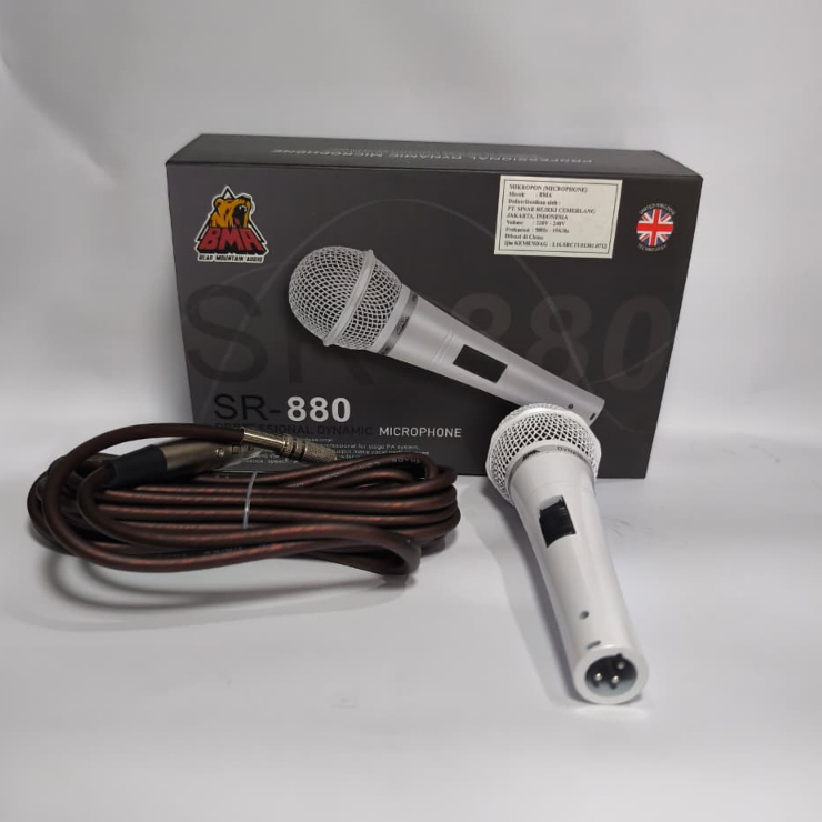 Jual Microphone BMA Sr880 SR 880 Original / Mic BMA Sr 880 Original ...