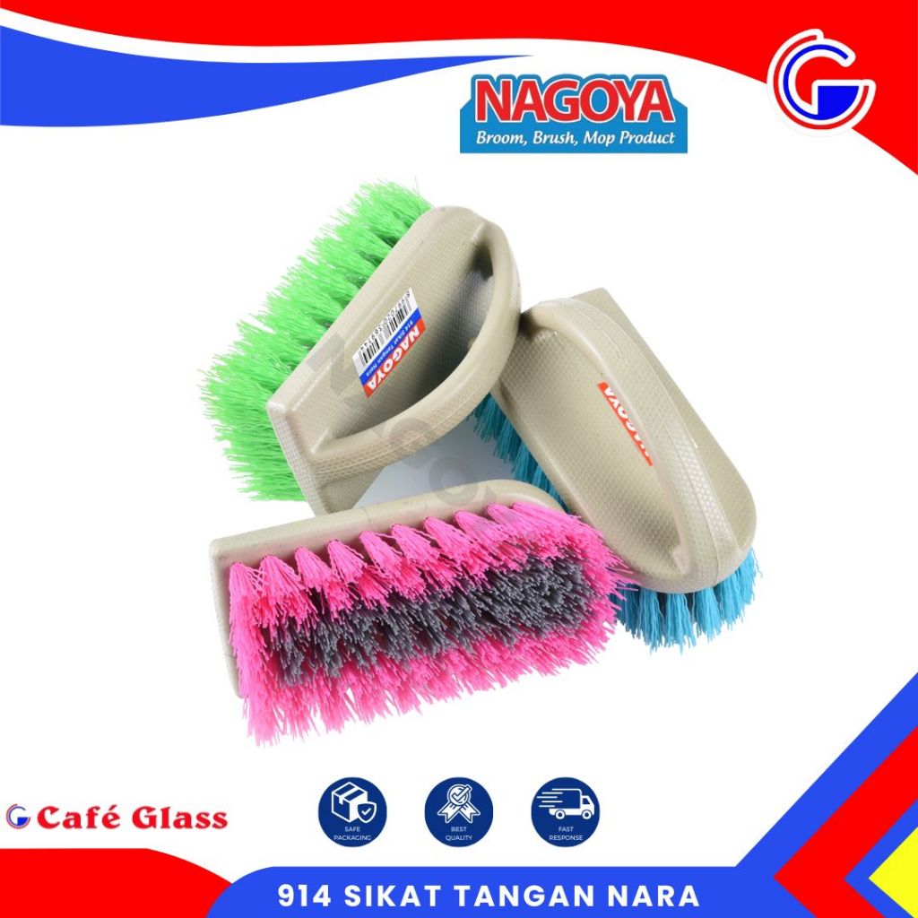 Sikat Tangan Nara / Sikat Gagang Atas / Sikat Lantai 914 Nagoya / Sikat Baju
