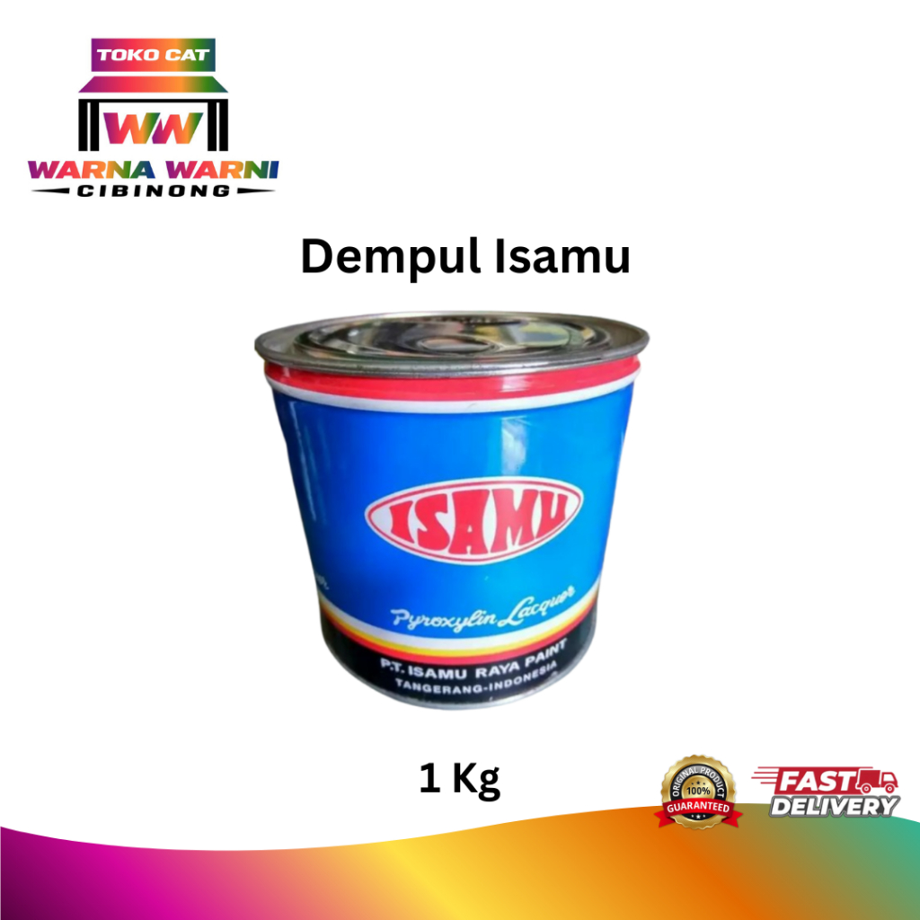 Jual Dempul Isamu 1 kg Dempul Besi Mobil Motor dll Dempul Isamu 1kg ...