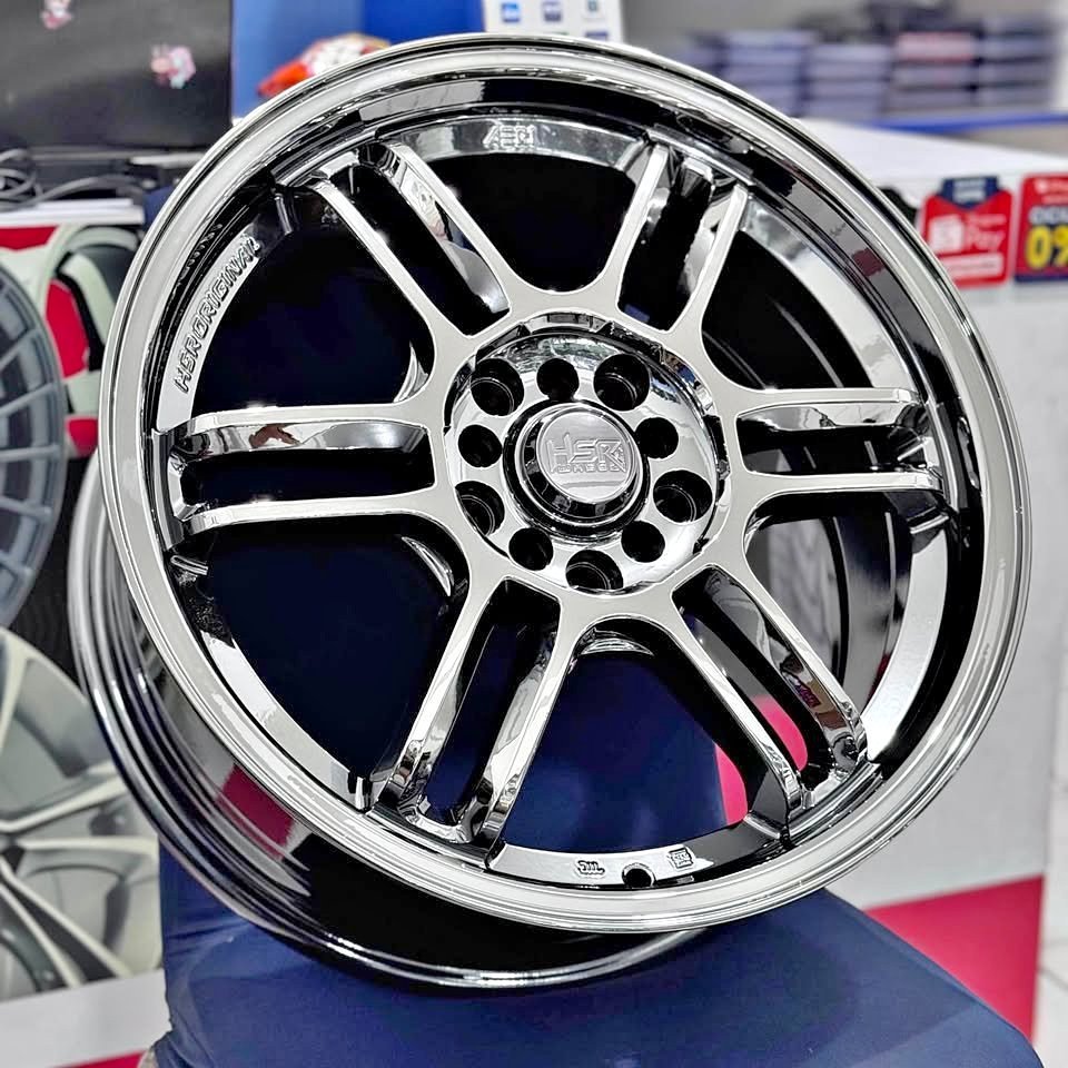 Jual Velg Black Chrome R17 Velg Mobil Innova HRV Xpander Terios New ...