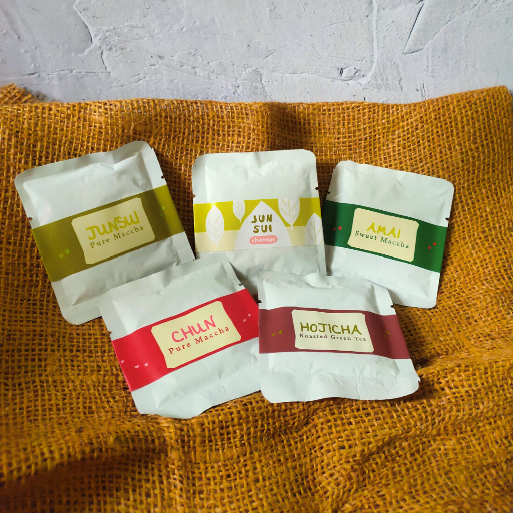 Jual Sample Junsui Chanoyu Chun Amai Matcha Hojicha Powder - Bubuk ...