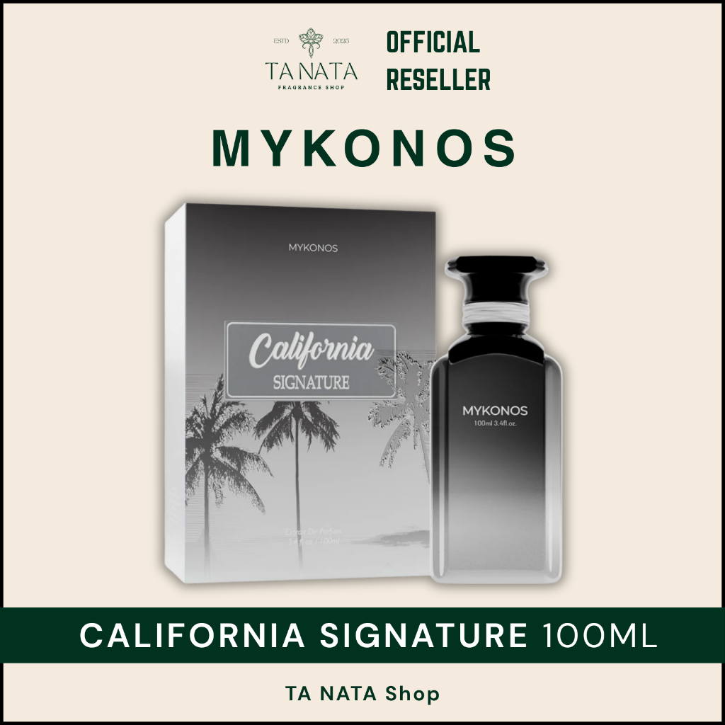 Jual Mykonos California Signature Extrait de Parfum 50ML 100ML | Shopee ...