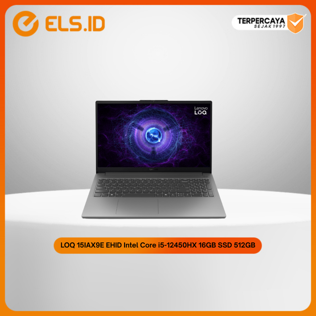 Jual Lenovo LOQ 15IAX9E-EHID Luna Grey Intel Core i5-12450HX 16GB SSD ...
