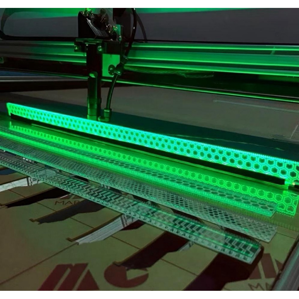 Jual Frame Slim Frame Batangan 8mm Bermotif Akrilik Variasi Lampu Rgb ...