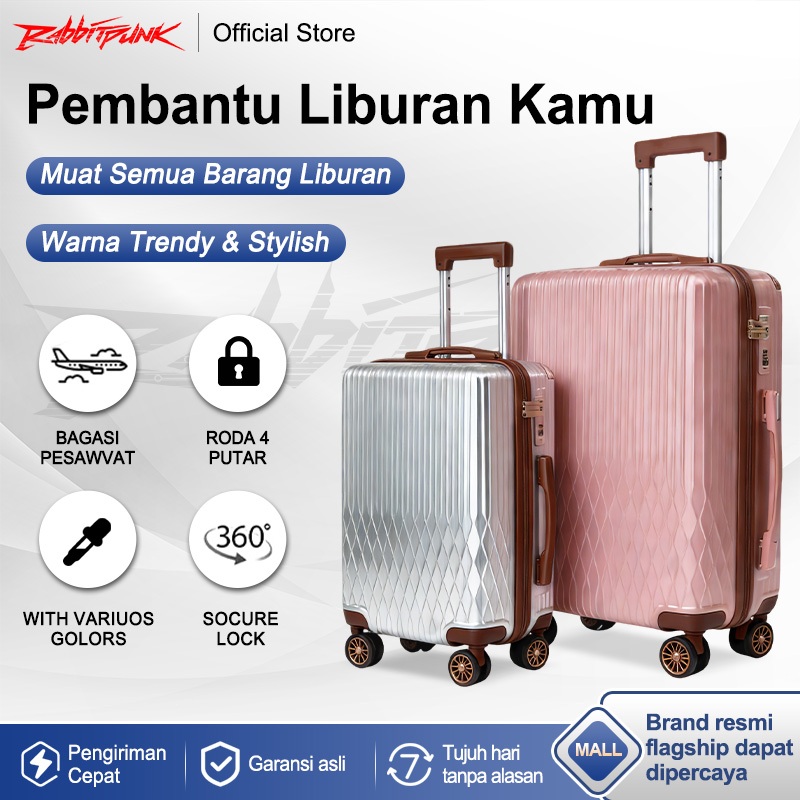 Jual Koper Trolley Keras Multifungsi, Warna Beragam, 20 Inci dan 24 ...