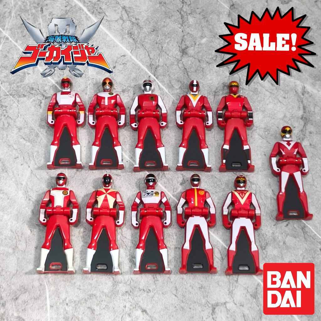 Jual Gokaiger Ranger Key Red Ranger Super Sentai Power Ranger Key Loose ...