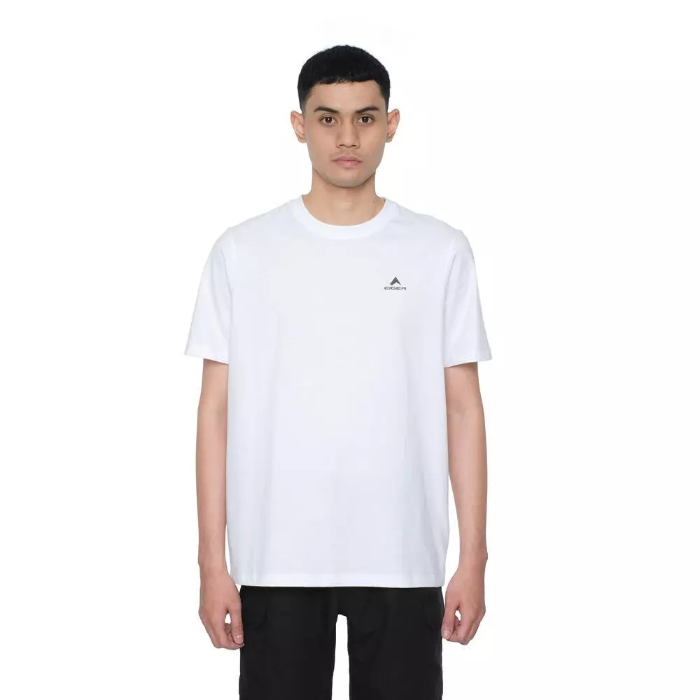 EIGER K. Carstenz Pyramid T-Shirt Pria – Kaos Outdoor Premium Cotton 24s - Kaos Pria