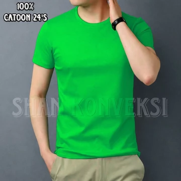 Kaos Polos Dewasa Catton Combad 24S (40 Warna)