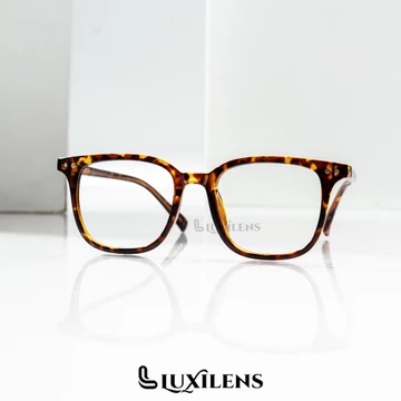 Luxilens Groovy Frame Kacamata Kotak Fashion Pria Dan Wanita Normal Minus Lensa Antiradiasi
