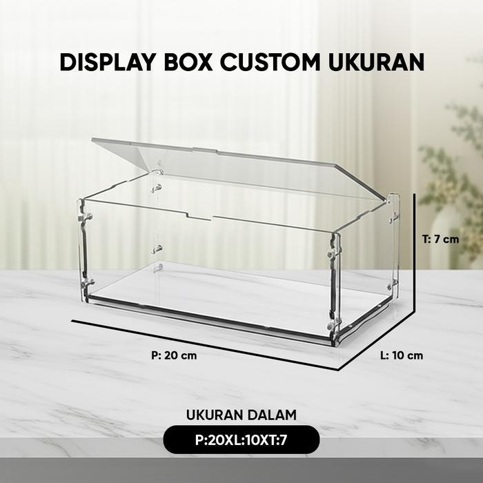 Jual Box Akrilik Custom Ukuran Bebas Rakit Sendiri Dengan Baut | Shopee ...