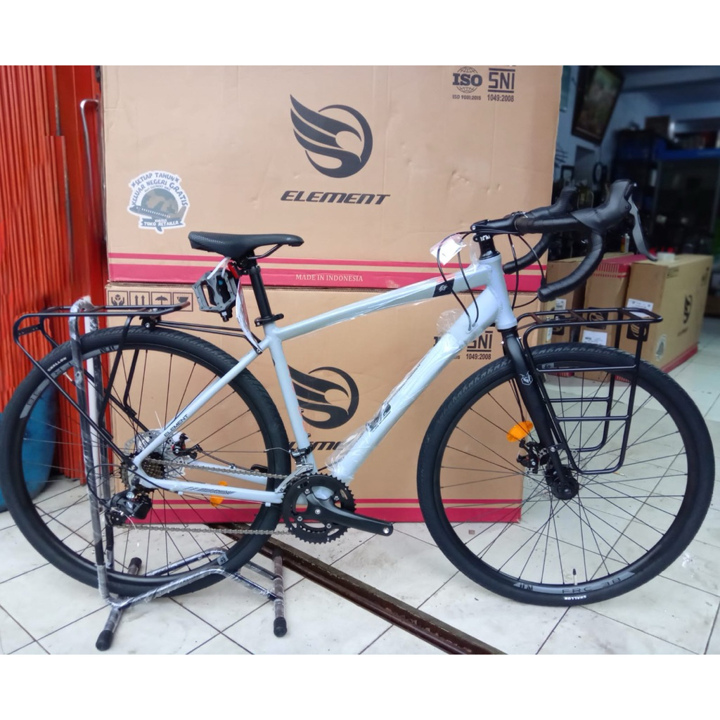 Jual SEPEDA ELEMENT FRC 38 / FRC38 2 x 8 speed GRAVEL BIKE TOURING BIKE ...
