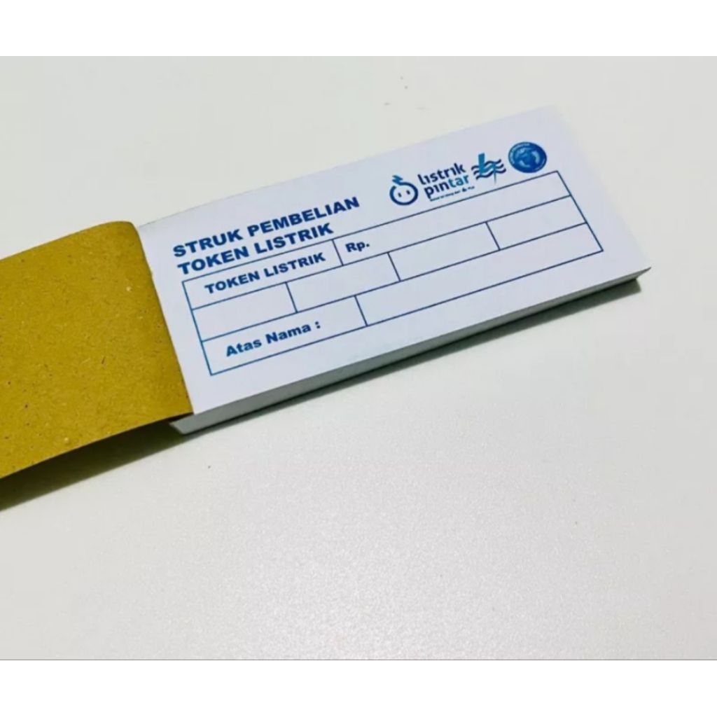 Jual Nota token listrik isi 100 lembar | Shopee Indonesia