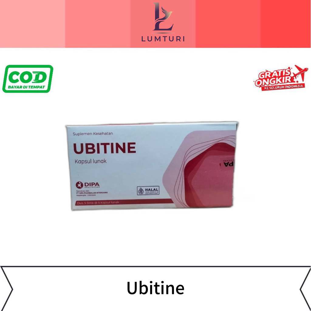 Jual Ubitine Strip Isi 6 Tablet Vitamin Suplemen Kesehatan | Shopee ...