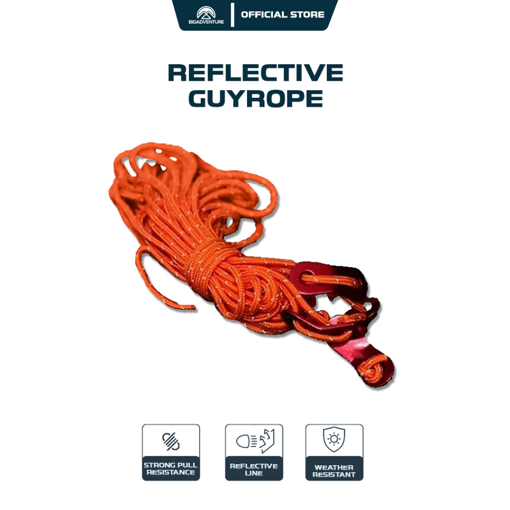 Jual Bigadventure Reflective Guy Rope - Sparepart Tenda | Shopee Indonesia