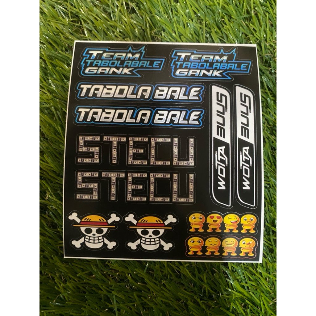 Jual STIKER CUTTING TABOLA BALE MINIATUR BUS RKC | Shopee Indonesia