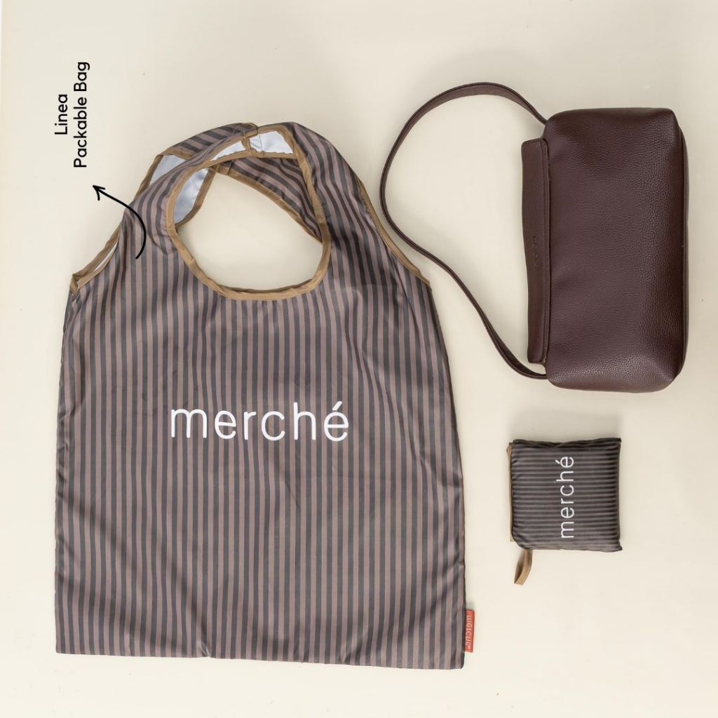 Jual Merche Tas Belanja Wanita Linea Packable | Shopee Indonesia