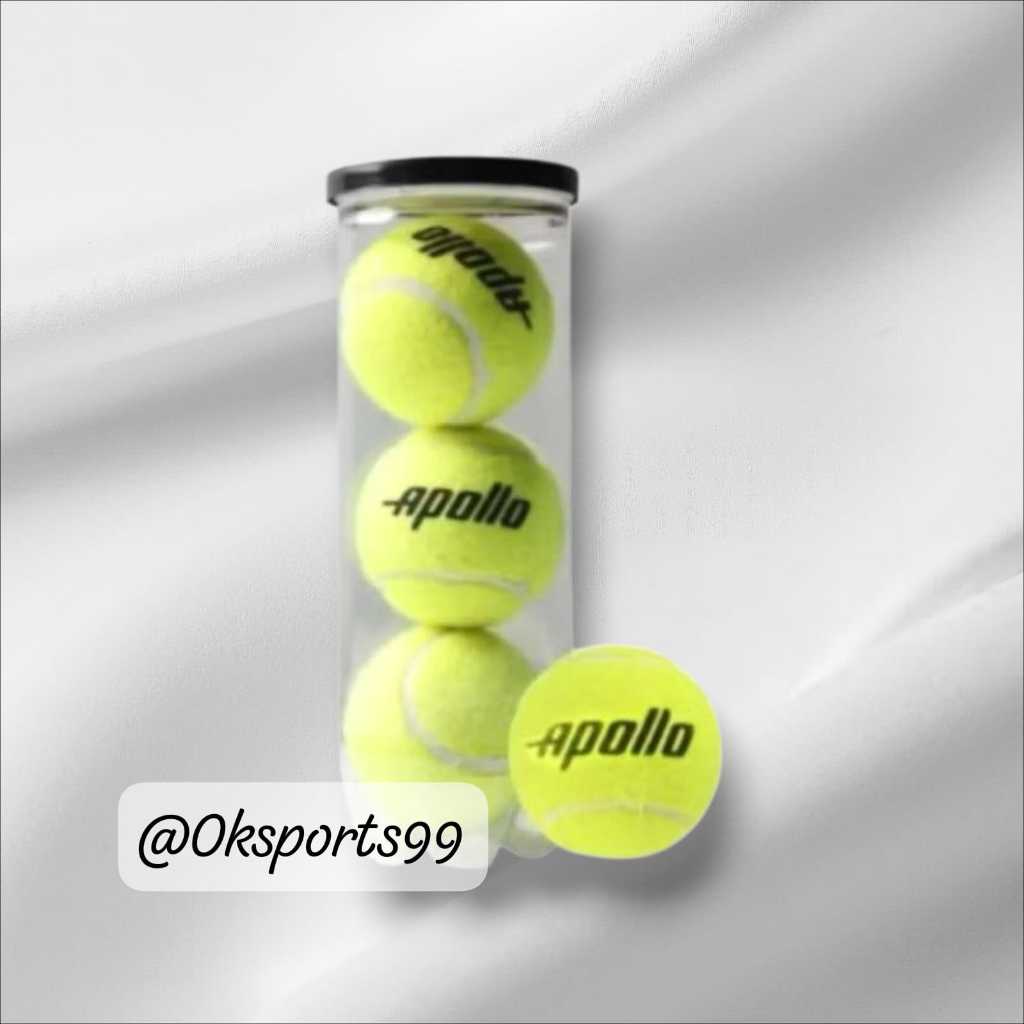Jual Bola Padel ball Apollo isi 3 original paddel ball padle pedel ...