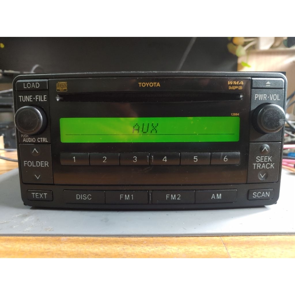 Jual Head Unit Toyota Innova Cd 5 Disk Radio Bluetooth Aux | Shopee ...