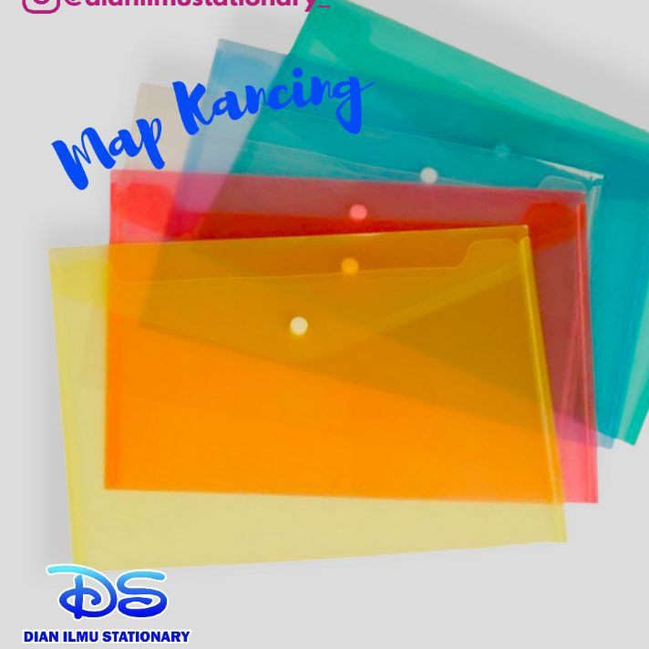 Jual Map Kancing 1 Folio | Map Folder Kancing Untuk Dokumen Dan ...