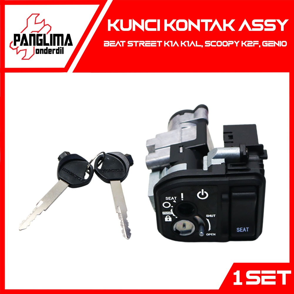 Jual Panglima Onderdil Kunci Kontak Assy BeAT & Street K1A K1AL Scoopy ...