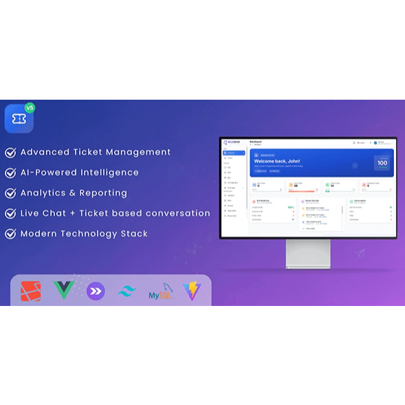 Jual HelpDesk Pro – AI-Powered Ticket Management & Customer Support ...