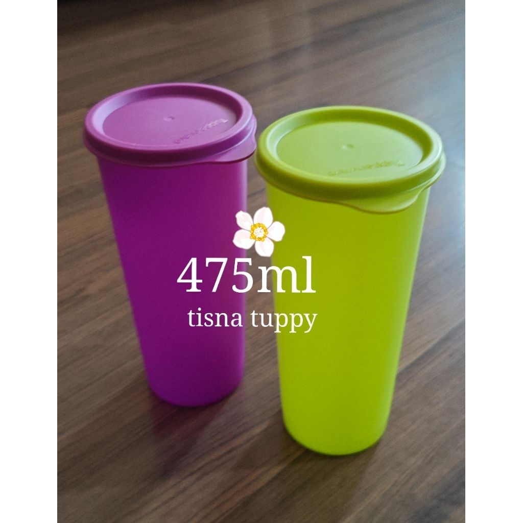 Jual giant tumbler POLOS gelas Tupperware 475 ml harga satuan | Shopee ...