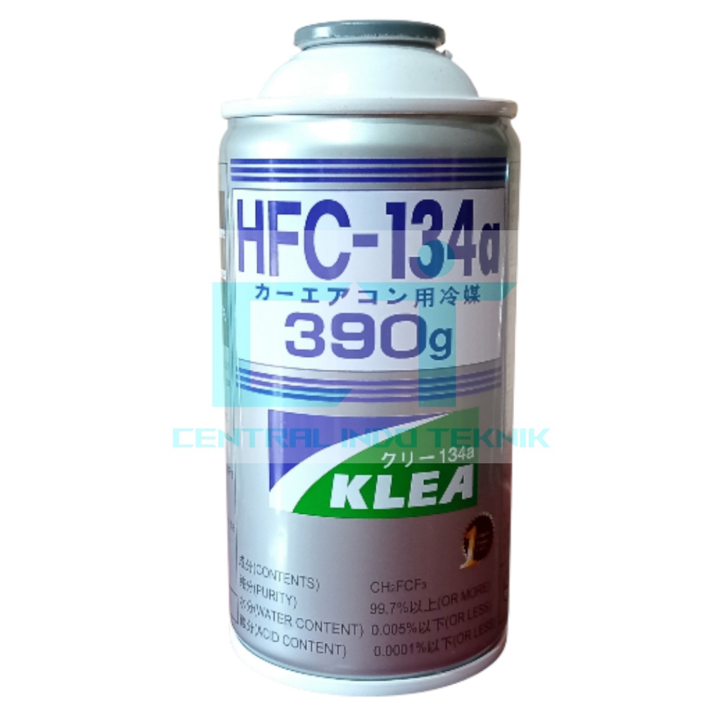 Jual FREON KLEA R134A GOLD 390GR KALENG | REFRIGERAN KLEA R-134A ...