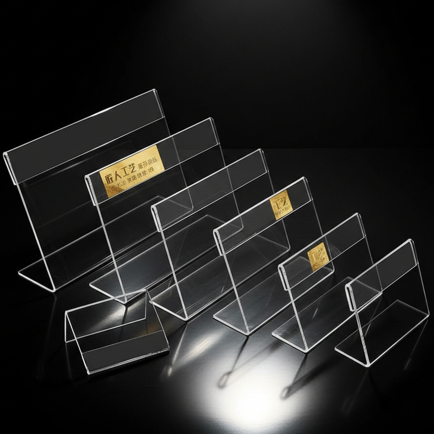 Jual Acrylic Tent Card Small - Brosur Desk Label Akrilik Meja Kecil ...