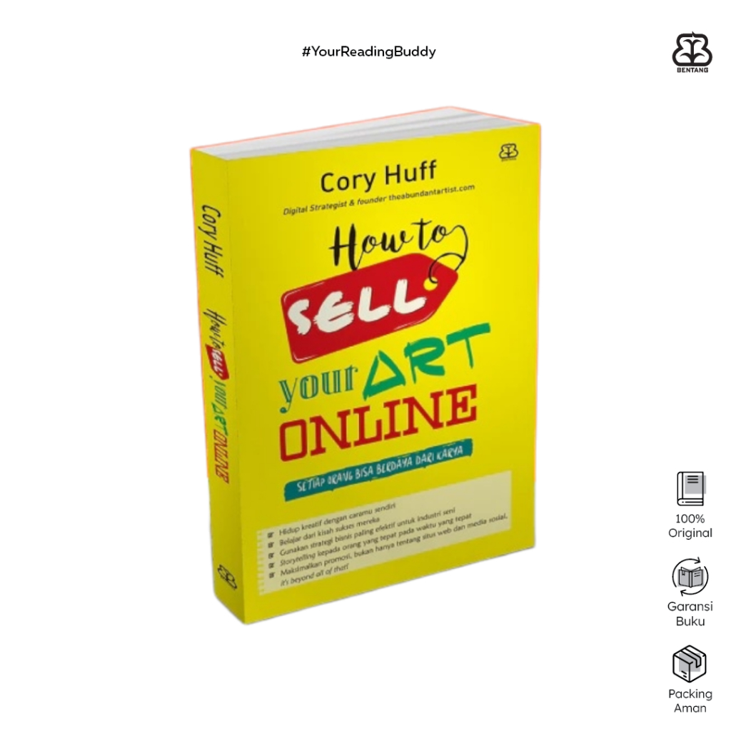 Jual How To Sell Your Art Online - Cory Huff - Bentang Pustaka | Shopee ...