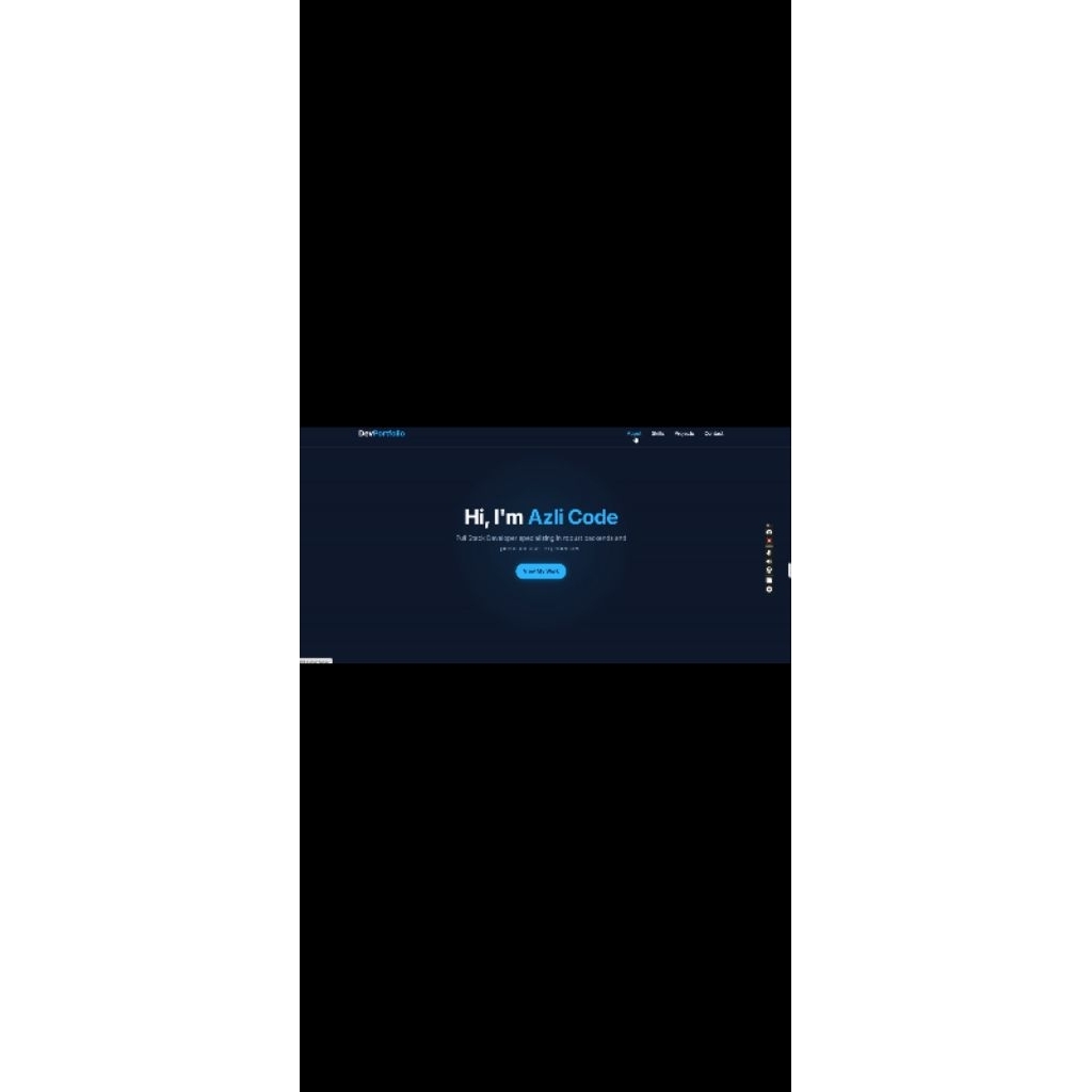 Jual SOURCE CODE LARAVEL 12 SIMPLE LANDING PAGE UNTUK PORTOFOLIO ...