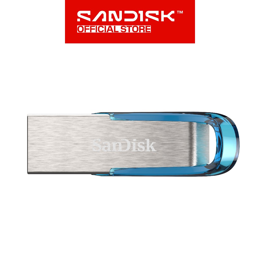 SANDISK CZ73 Ultra Flair 64GB Blue / Biru USB 3.0 (Up to 150MB/s) - Flashdisk
