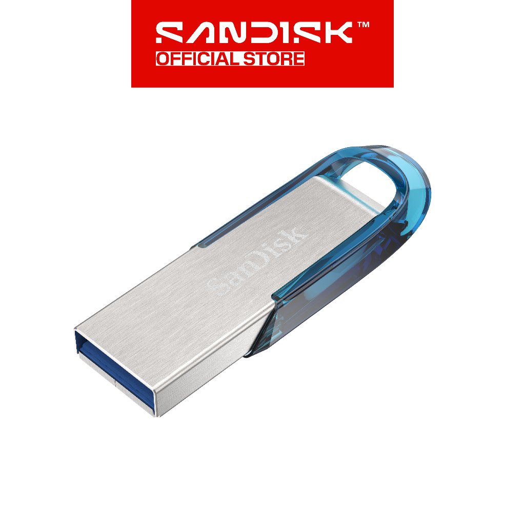 SANDISK CZ73 Ultra Flair 64GB Blue / Biru USB 3.0 (Up to 150MB/s) - Flashdisk (2)