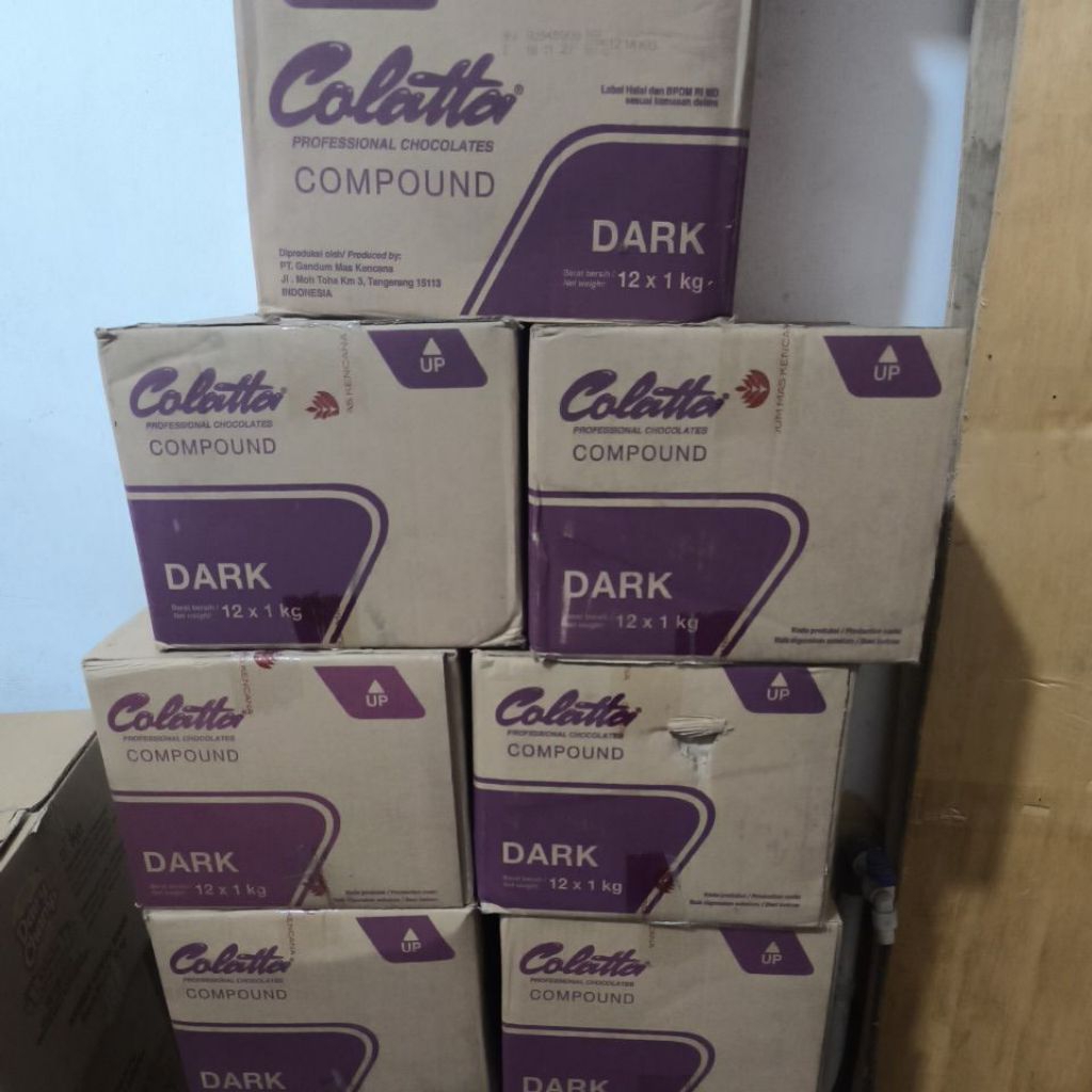 Jual Colatta DCC colatta dark compound 1kgx12pcs (per dus) | Shopee ...