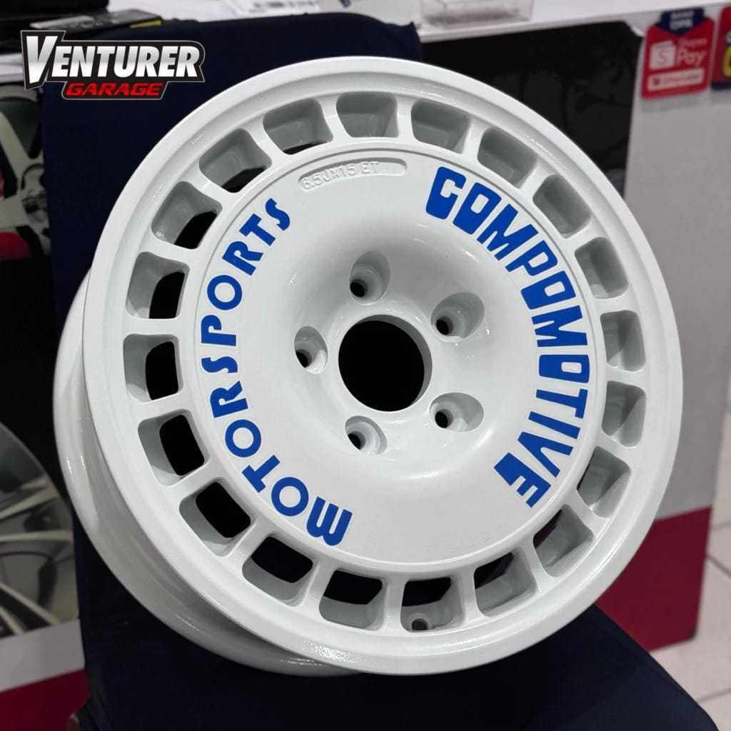 Jual Velg Racing Rally Compomotive R15 Pcd 5x139,7 Buat Mobil Escudo ...