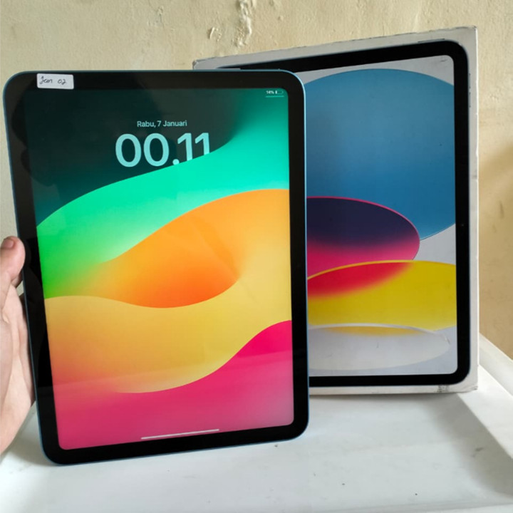 Apple Ipad 10.9 2022 10th Gen RAM 4GB Internal 64GB 2022